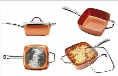 Sartenes Ollas Copper Pan x 5 piezas